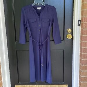 Downeast XS blue dress